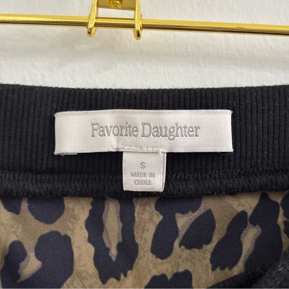 Favorite Daughter The Josie Satin Leopard Print Maxi Skirt Size Small - Picture 3 of 5